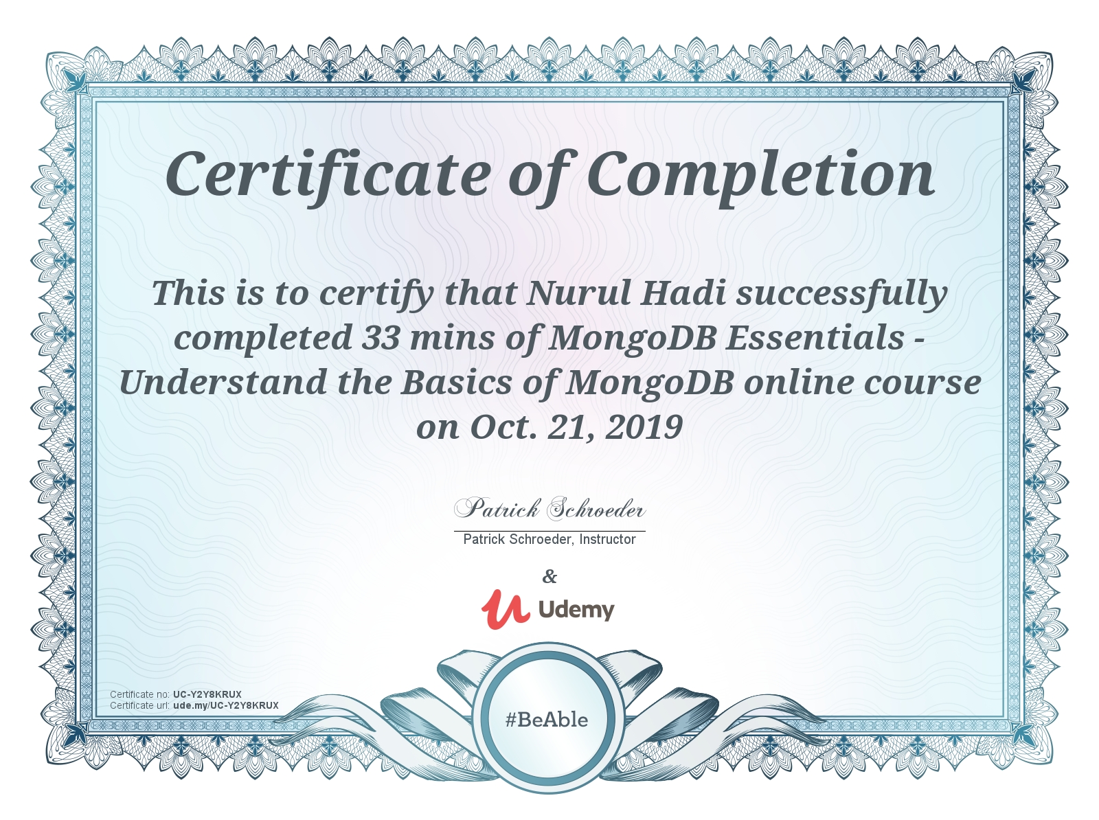 MongoDB Essentials