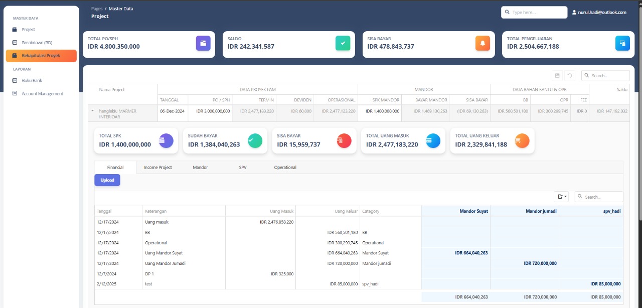 Amanah Pro - Project Management & Accounting System